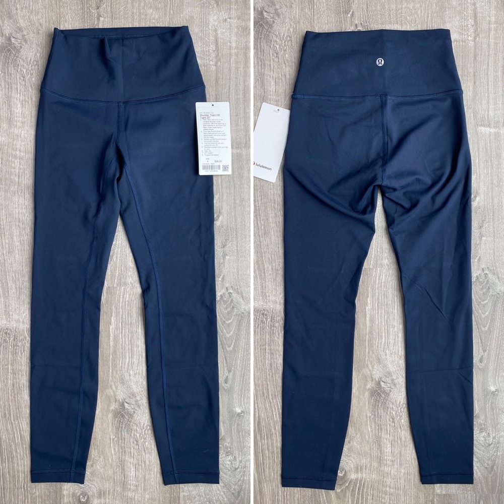 lululemon athletica Navy Blue Leggings - Picture 3 of 6